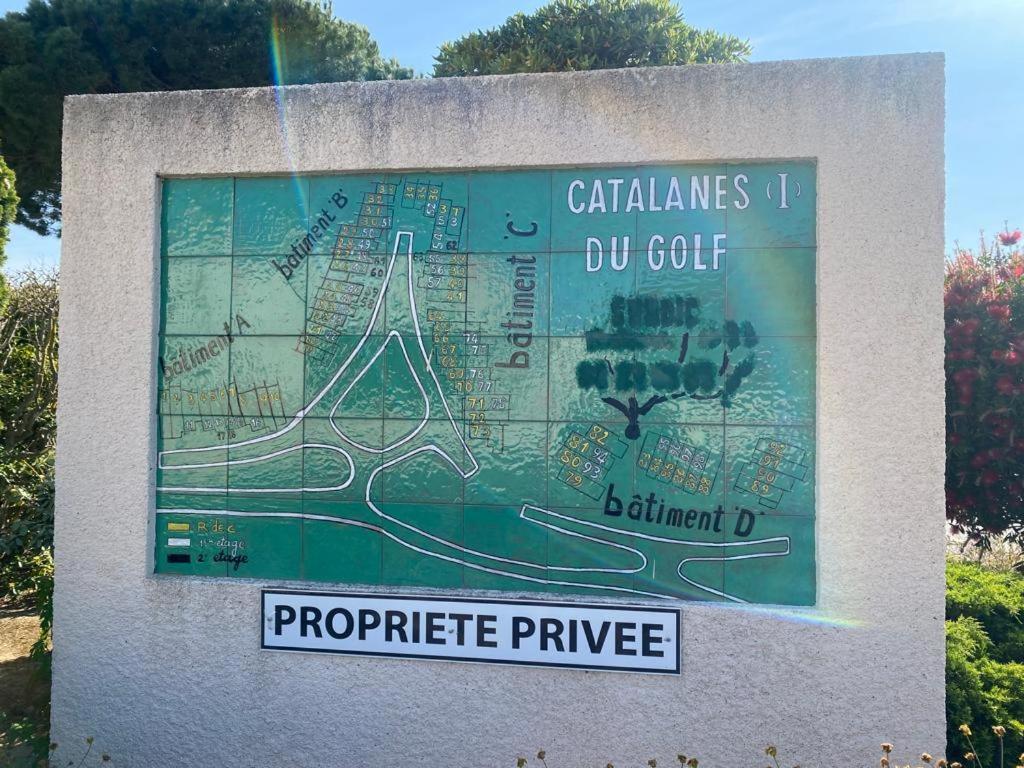 Grand Studio Entre Le Golf Et La Plage A 800M Saint-Cyprien  Exteriör bild